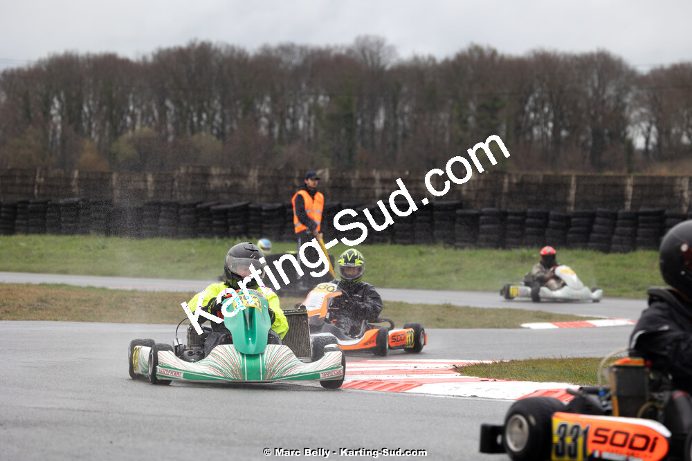 08/03/2026 : 1ère manche de l’Atlantic Trophée à Lescar (photos Marc Belly) 2026 — karting