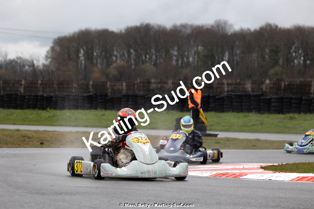 08/03/2026 : 1ère manche de l’Atlantic Trophée à Lescar (photos Marc Belly) 2026 — karting