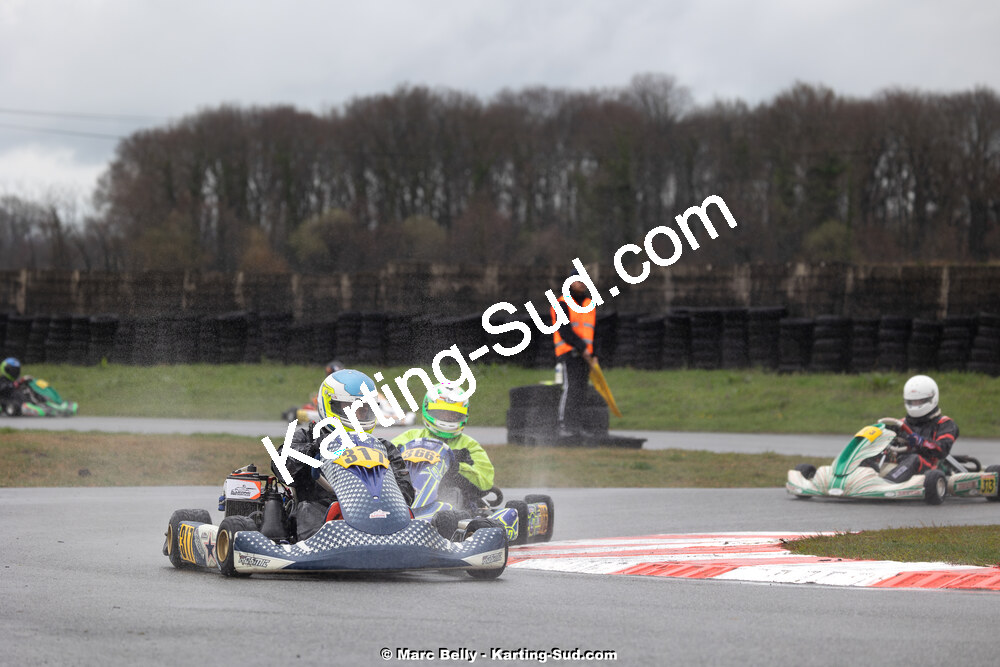 08/03/2026 : 1ère manche de l’Atlantic Trophée à Lescar (photos Marc Belly) 2026 — karting