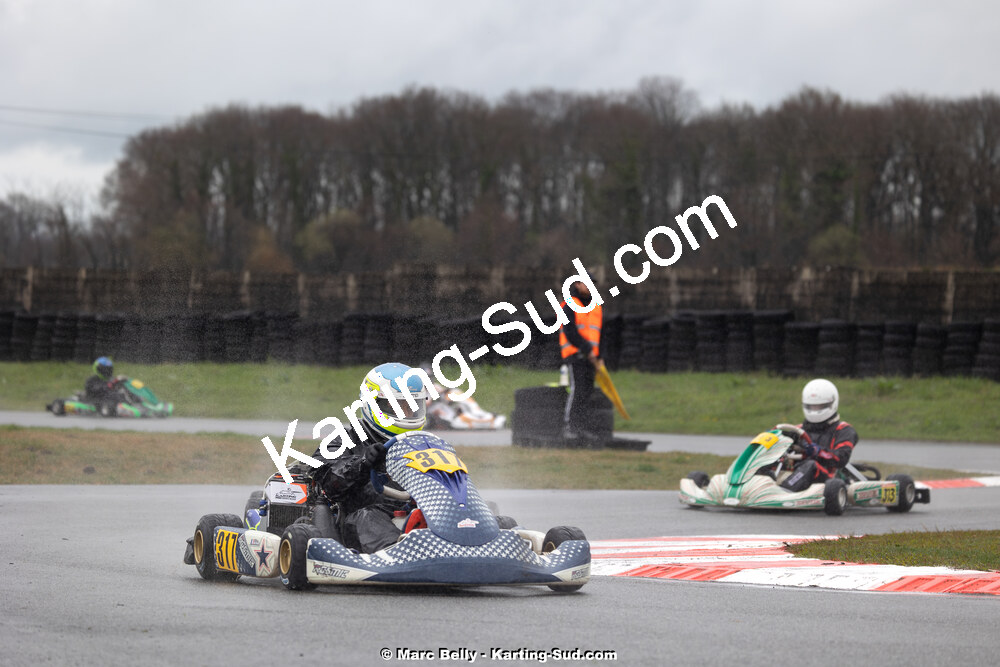 08/03/2026 : 1ère manche de l’Atlantic Trophée à Lescar (photos Marc Belly) 2026 — karting