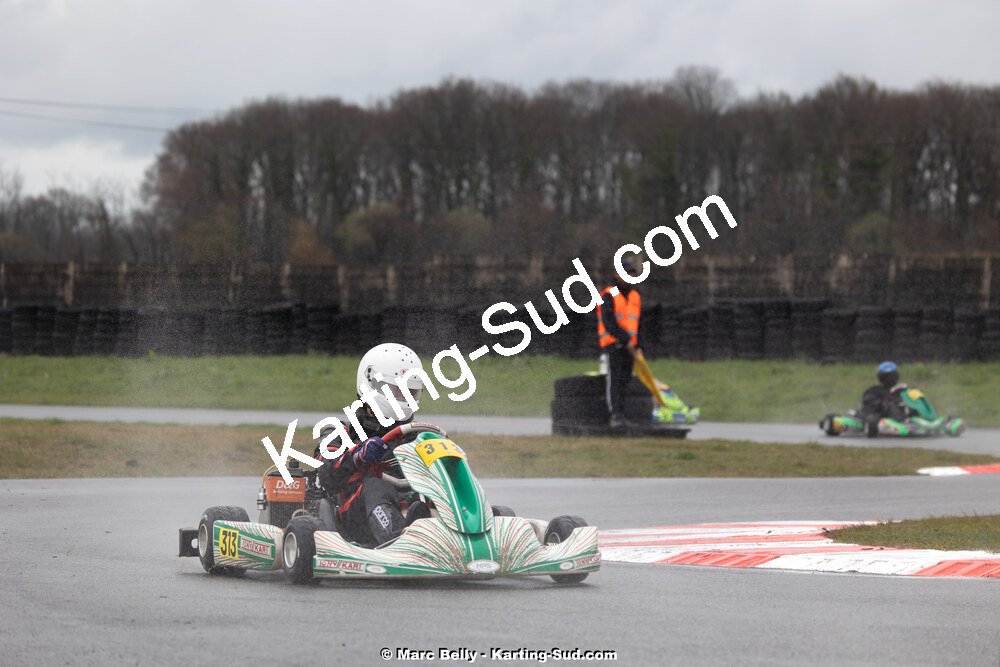 08/03/2026 : 1ère manche de l’Atlantic Trophée à Lescar (photos Marc Belly) 2026 — karting