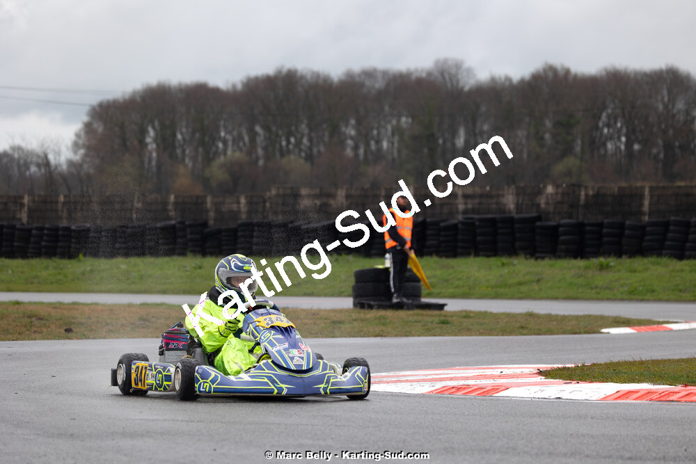 08/03/2026 : 1ère manche de l’Atlantic Trophée à Lescar (photos Marc Belly) 2026 — karting