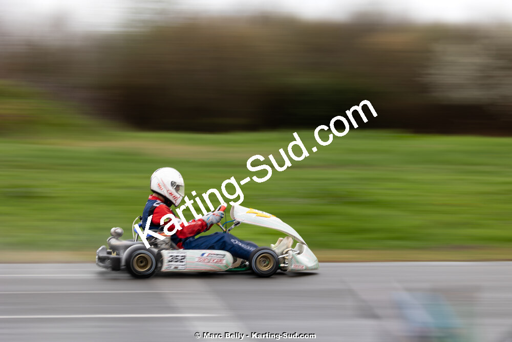 08/03/2026 : 1ère manche de l’Atlantic Trophée à Lescar (photos Marc Belly) 2026 — karting