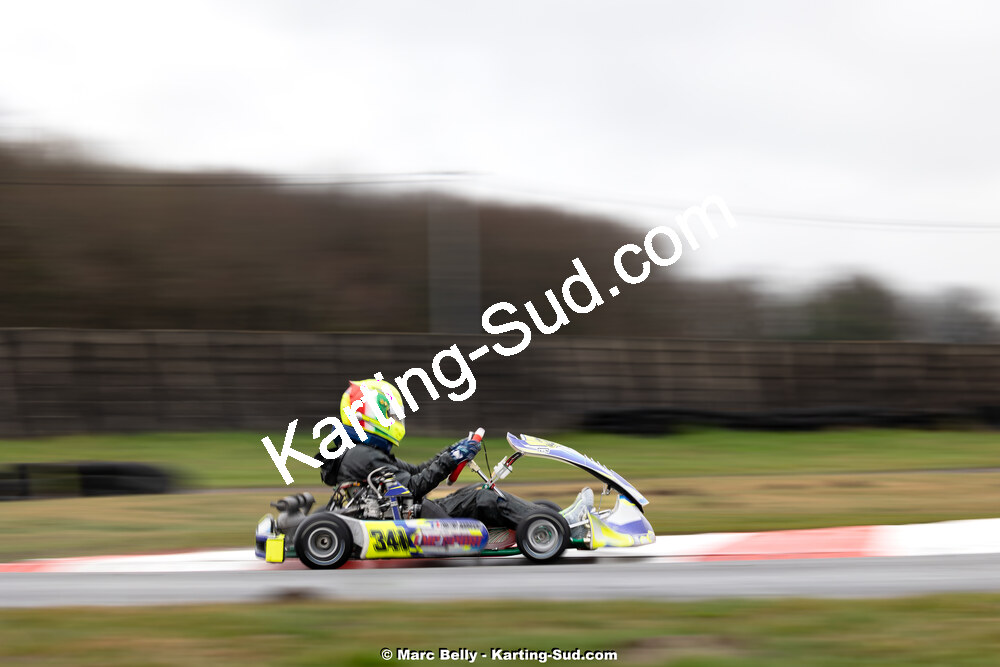 08/03/2026 : 1ère manche de l’Atlantic Trophée à Lescar (photos Marc Belly) 2026 — karting