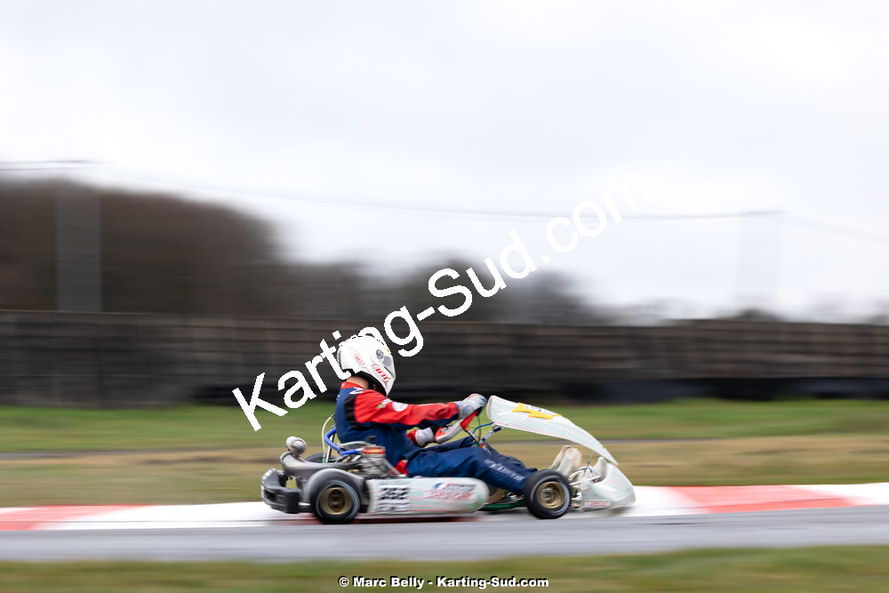 08/03/2026 : 1ère manche de l’Atlantic Trophée à Lescar (photos Marc Belly) 2026 — karting