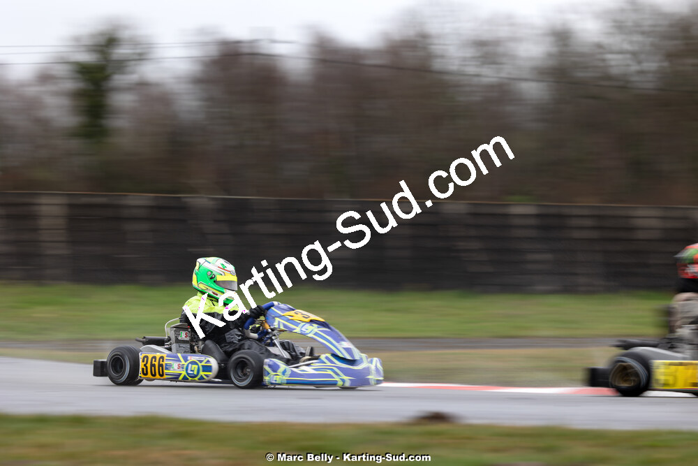 08/03/2026 : 1ère manche de l’Atlantic Trophée à Lescar (photos Marc Belly) 2026 — karting