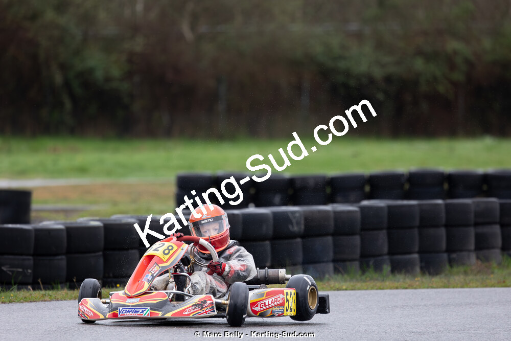 08/03/2026 : 1ère manche de l’Atlantic Trophée à Lescar (photos Marc Belly) 2026 — karting