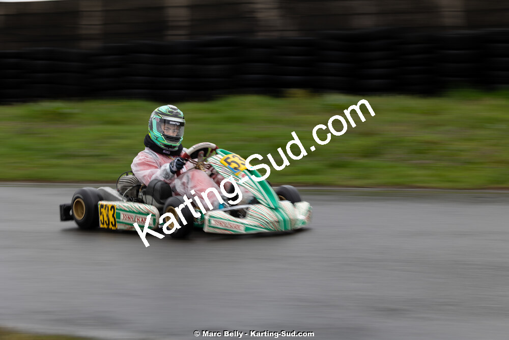 08/03/2026 : 1ère manche de l’Atlantic Trophée à Lescar (photos Marc Belly) 2026 — karting