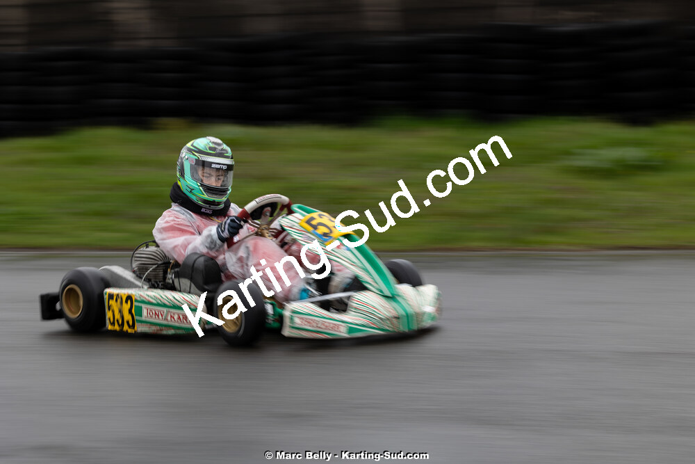 08/03/2026 : 1ère manche de l’Atlantic Trophée à Lescar (photos Marc Belly) 2026 — karting