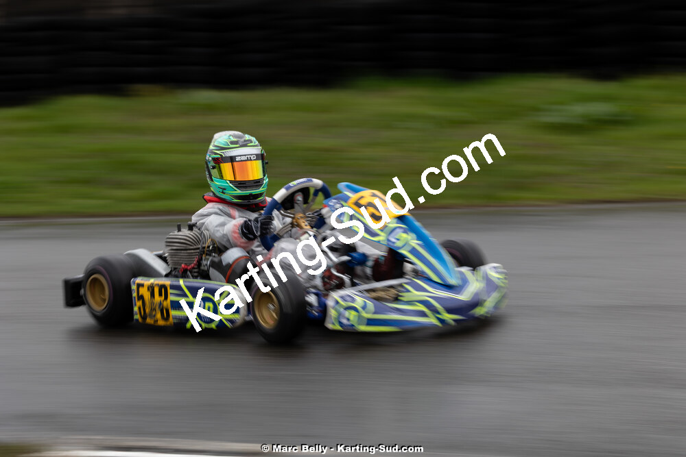 08/03/2026 : 1ère manche de l’Atlantic Trophée à Lescar (photos Marc Belly) 2026 — karting