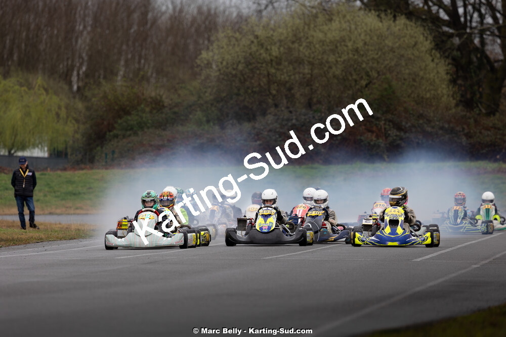 08/03/2026 : 1ère manche de l’Atlantic Trophée à Lescar (photos Marc Belly) 2026 — karting