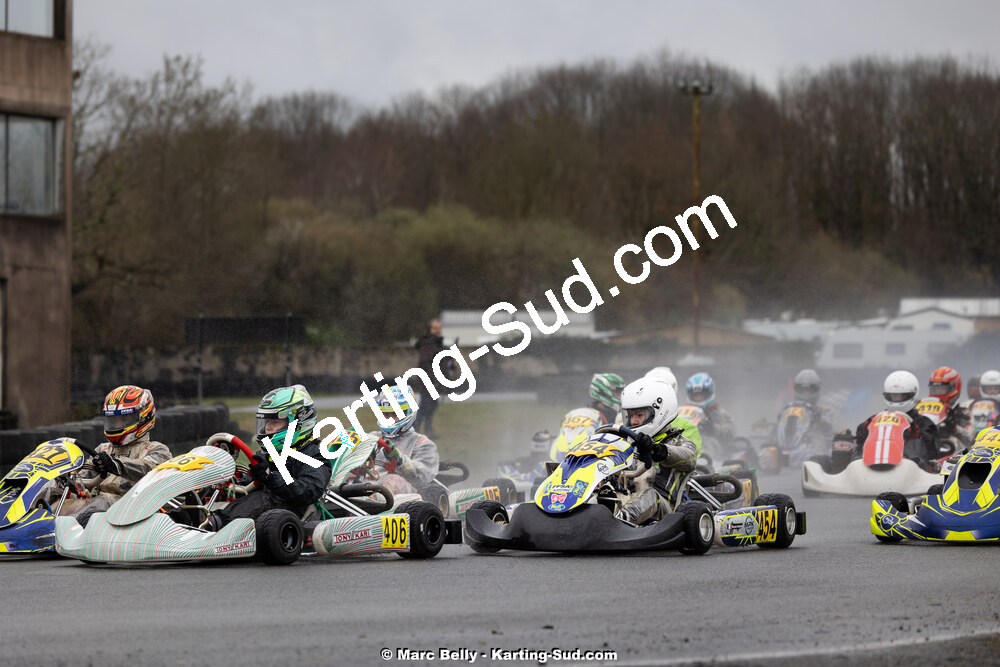 08/03/2026 : 1ère manche de l’Atlantic Trophée à Lescar (photos Marc Belly) 2026 — karting