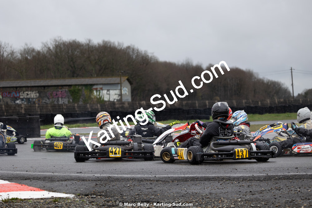08/03/2026 : 1ère manche de l’Atlantic Trophée à Lescar (photos Marc Belly) 2026 — karting