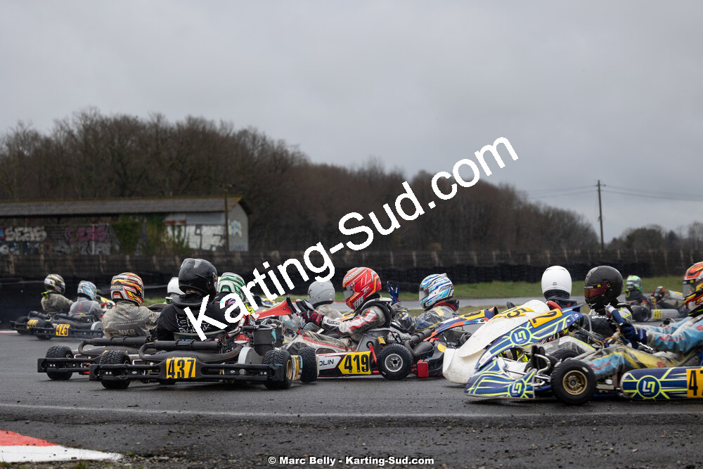 08/03/2026 : 1ère manche de l’Atlantic Trophée à Lescar (photos Marc Belly) 2026 — karting