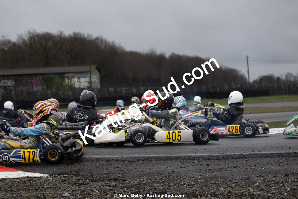 08/03/2026 : 1ère manche de l’Atlantic Trophée à Lescar (photos Marc Belly) 2026 — karting