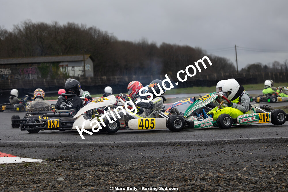 08/03/2026 : 1ère manche de l’Atlantic Trophée à Lescar (photos Marc Belly) 2026 — karting