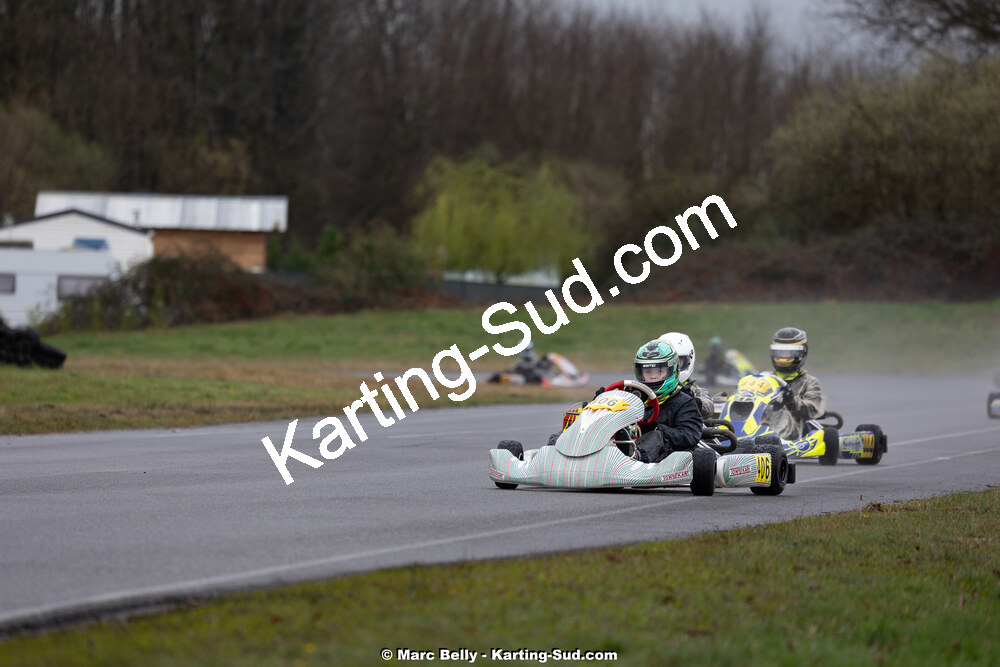 08/03/2026 : 1ère manche de l’Atlantic Trophée à Lescar (photos Marc Belly) 2026 — karting
