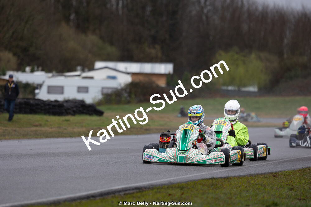 08/03/2026 : 1ère manche de l’Atlantic Trophée à Lescar (photos Marc Belly) 2026 — karting