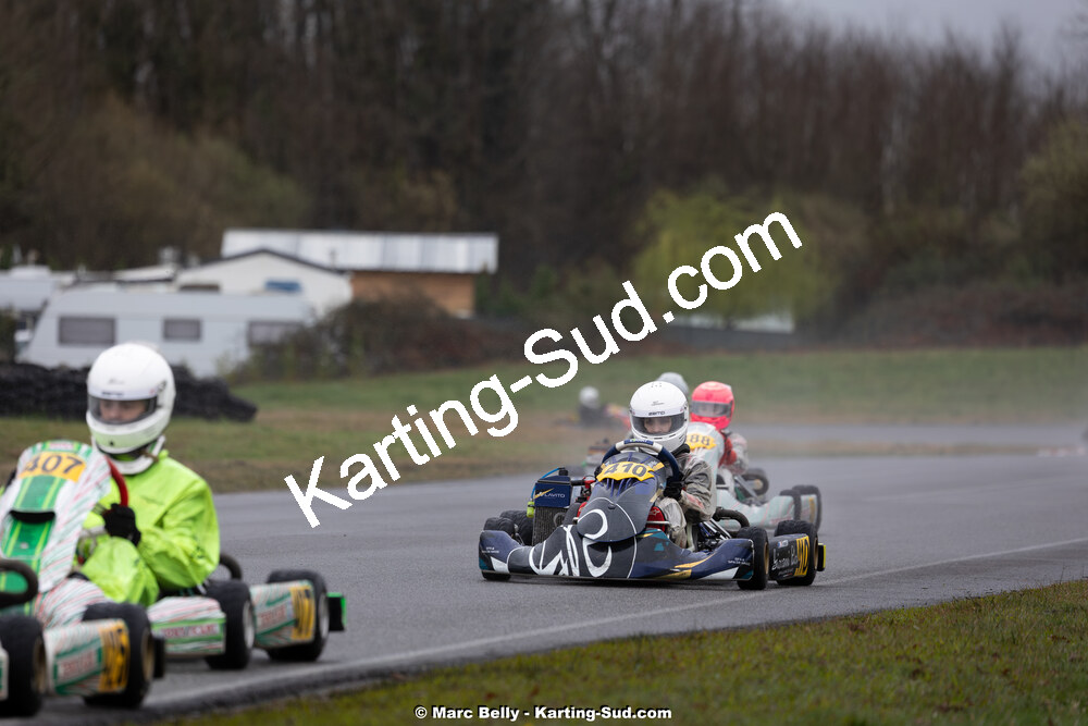 08/03/2026 : 1ère manche de l’Atlantic Trophée à Lescar (photos Marc Belly) 2026 — karting