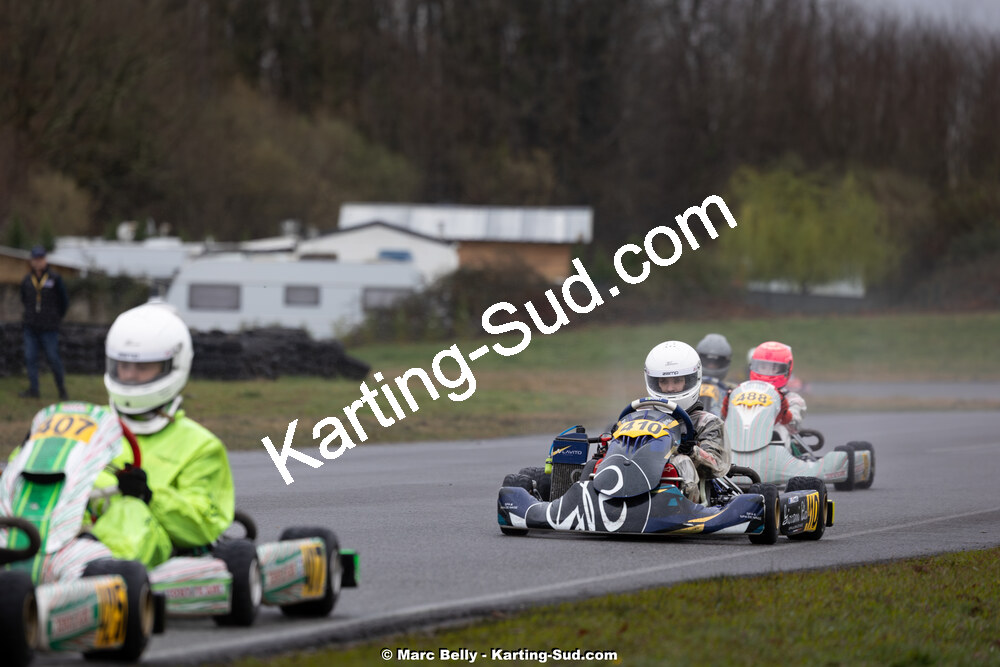 08/03/2026 : 1ère manche de l’Atlantic Trophée à Lescar (photos Marc Belly) 2026 — karting