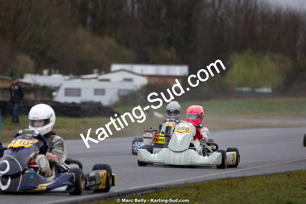 08/03/2026 : 1ère manche de l’Atlantic Trophée à Lescar (photos Marc Belly) 2026 — karting