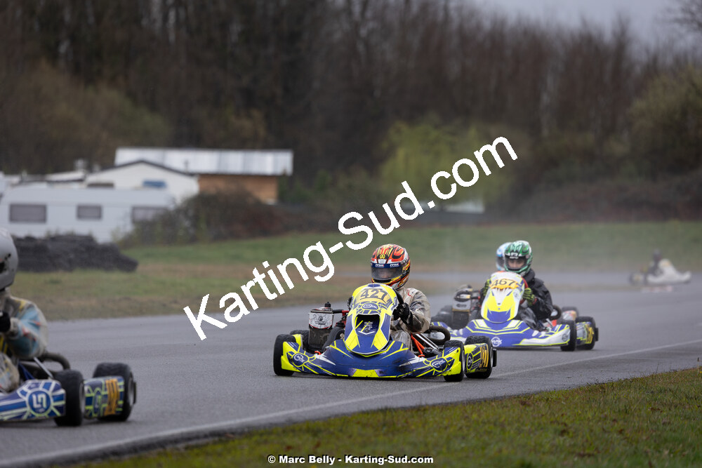 08/03/2026 : 1ère manche de l’Atlantic Trophée à Lescar (photos Marc Belly) 2026 — karting