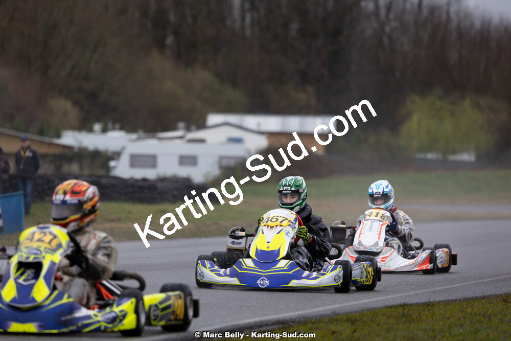 08/03/2026 : 1ère manche de l’Atlantic Trophée à Lescar (photos Marc Belly) 2026 — karting