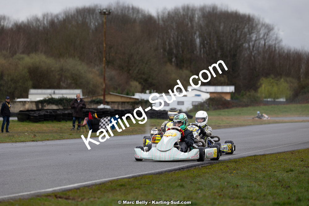 08/03/2026 : 1ère manche de l’Atlantic Trophée à Lescar (photos Marc Belly) 2026 — karting