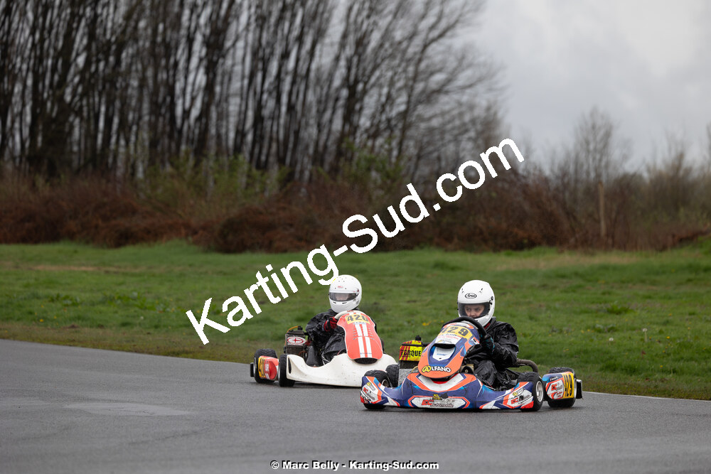 08/03/2026 : 1ère manche de l’Atlantic Trophée à Lescar (photos Marc Belly) 2026 — karting