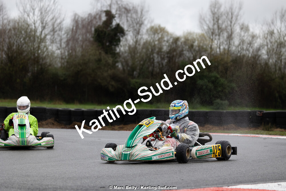 08/03/2026 : 1ère manche de l’Atlantic Trophée à Lescar (photos Marc Belly) 2026 — karting