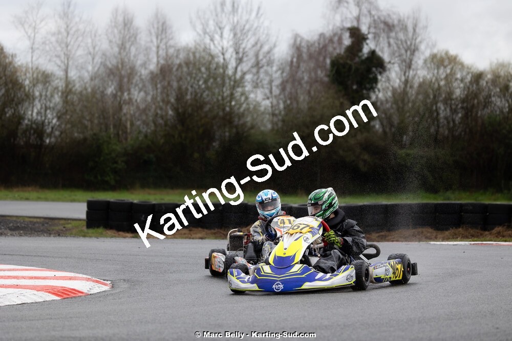 08/03/2026 : 1ère manche de l’Atlantic Trophée à Lescar (photos Marc Belly) 2026 — karting