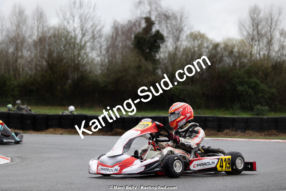 08/03/2026 : 1ère manche de l’Atlantic Trophée à Lescar (photos Marc Belly) 2026 — karting
