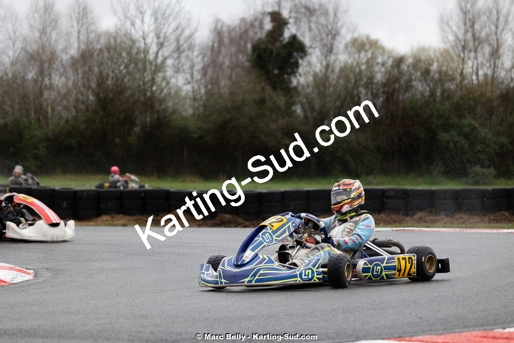 08/03/2026 : 1ère manche de l’Atlantic Trophée à Lescar (photos Marc Belly) 2026 — karting
