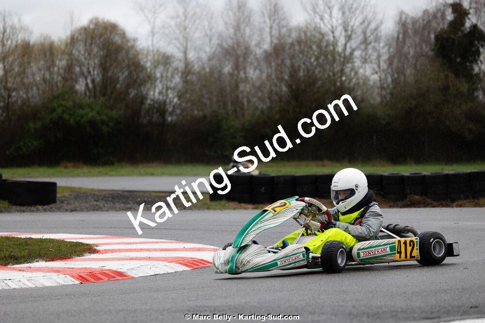 08/03/2026 : 1ère manche de l’Atlantic Trophée à Lescar (photos Marc Belly) 2026 — karting