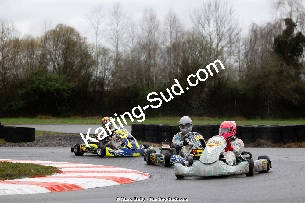 08/03/2026 : 1ère manche de l’Atlantic Trophée à Lescar (photos Marc Belly) 2026 — karting