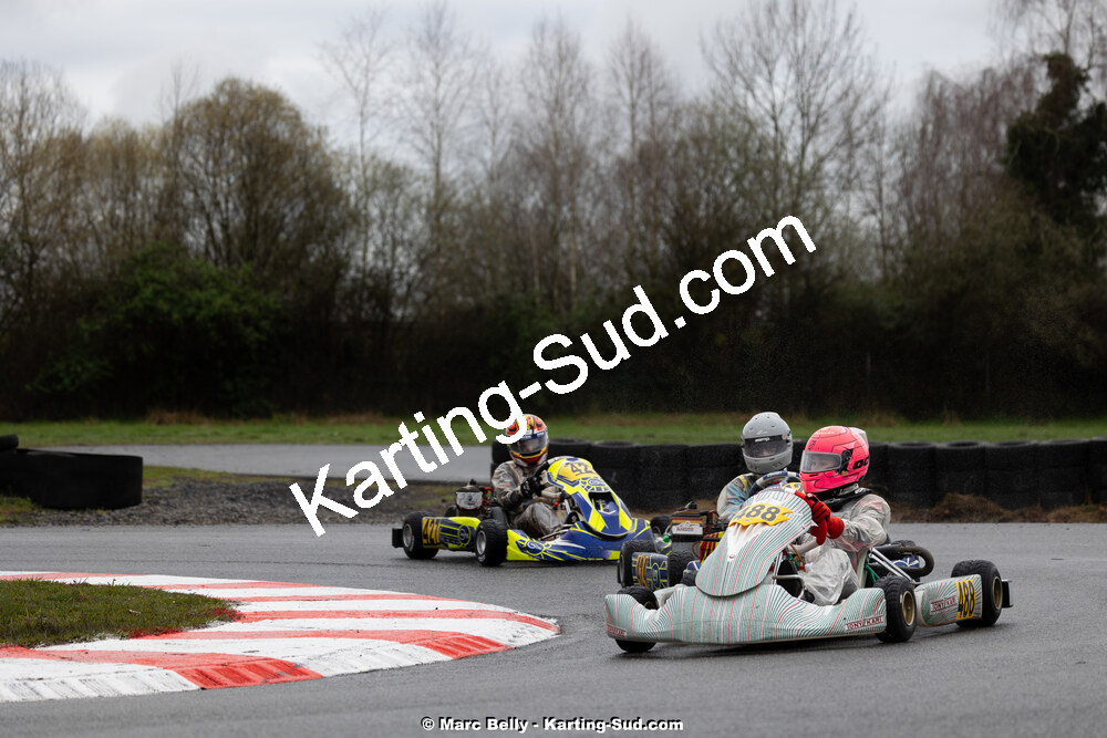 08/03/2026 : 1ère manche de l’Atlantic Trophée à Lescar (photos Marc Belly) 2026 — karting