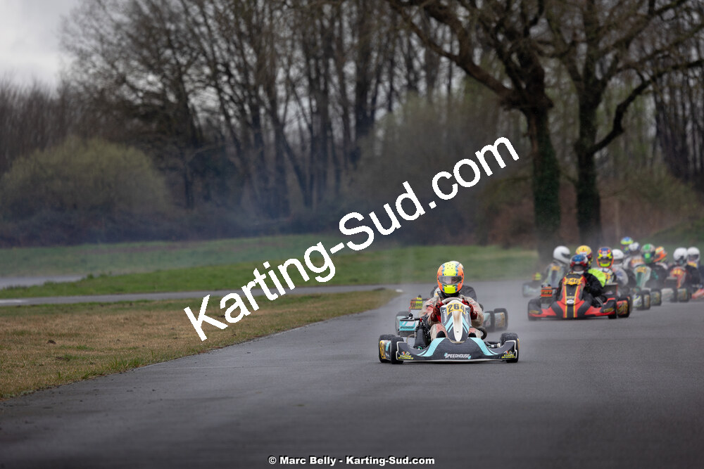 08/03/2026 : 1ère manche de l’Atlantic Trophée à Lescar (photos Marc Belly) 2026 — karting