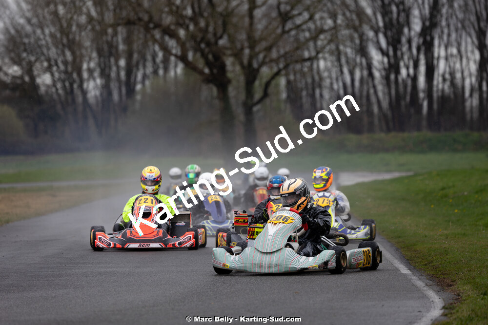 08/03/2026 : 1ère manche de l’Atlantic Trophée à Lescar (photos Marc Belly) 2026 — karting