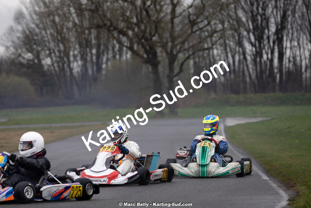 08/03/2026 : 1ère manche de l’Atlantic Trophée à Lescar (photos Marc Belly) 2026 — karting