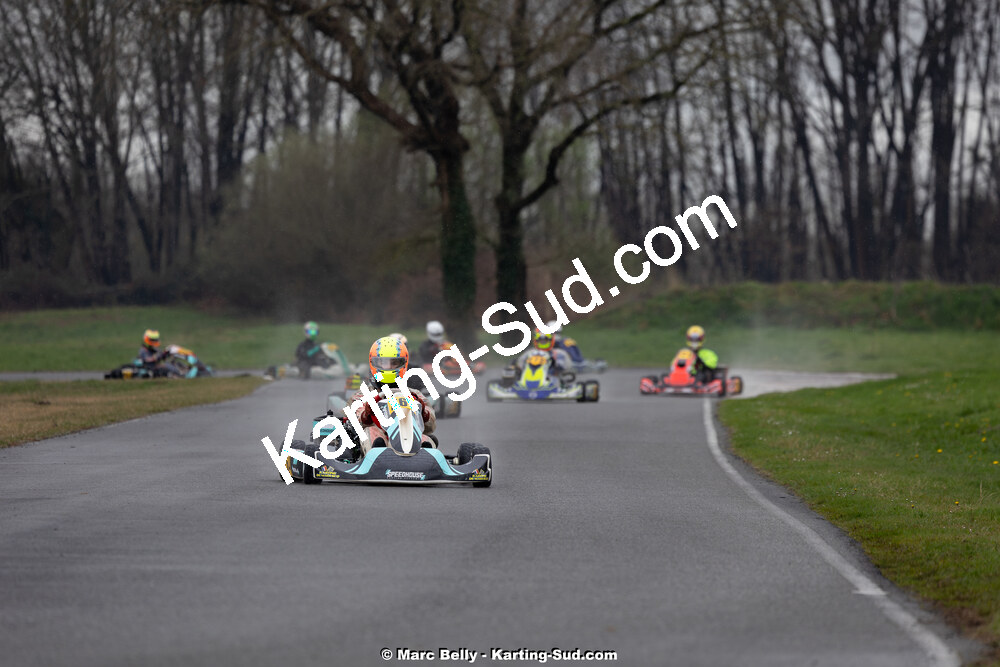 08/03/2026 : 1ère manche de l’Atlantic Trophée à Lescar (photos Marc Belly) 2026 — karting