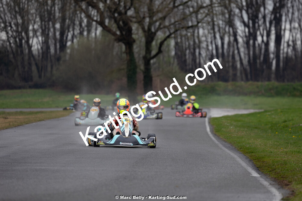 08/03/2026 : 1ère manche de l’Atlantic Trophée à Lescar (photos Marc Belly) 2026 — karting