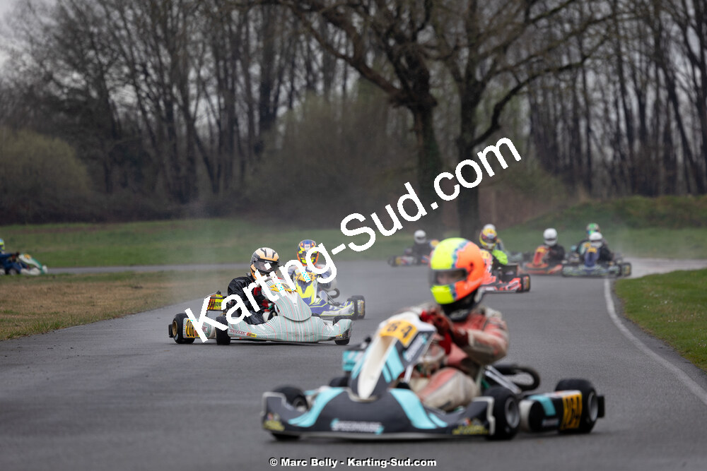 08/03/2026 : 1ère manche de l’Atlantic Trophée à Lescar (photos Marc Belly) 2026 — karting