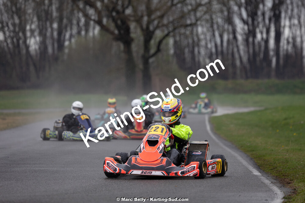 08/03/2026 : 1ère manche de l’Atlantic Trophée à Lescar (photos Marc Belly) 2026 — karting