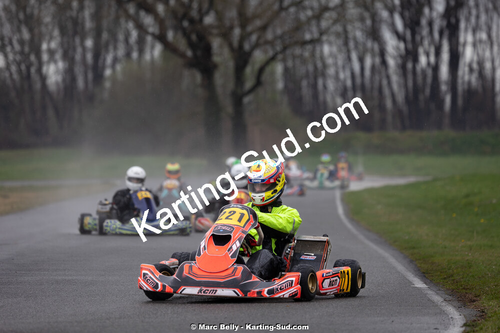 08/03/2026 : 1ère manche de l’Atlantic Trophée à Lescar (photos Marc Belly) 2026 — karting