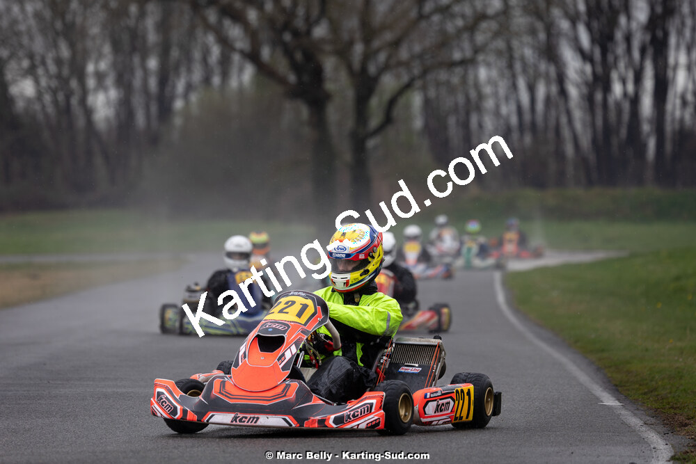 08/03/2026 : 1ère manche de l’Atlantic Trophée à Lescar (photos Marc Belly) 2026 — karting