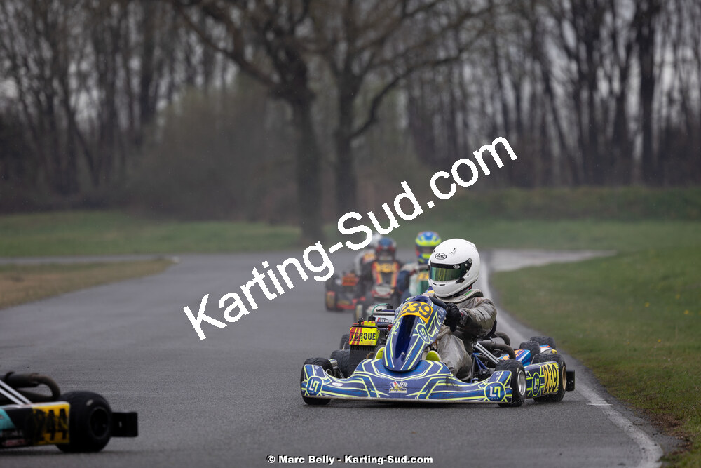 08/03/2026 : 1ère manche de l’Atlantic Trophée à Lescar (photos Marc Belly) 2026 — karting