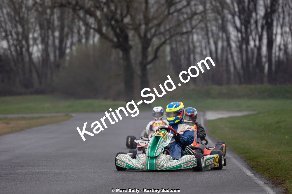 08/03/2026 : 1ère manche de l’Atlantic Trophée à Lescar (photos Marc Belly) 2026 — karting