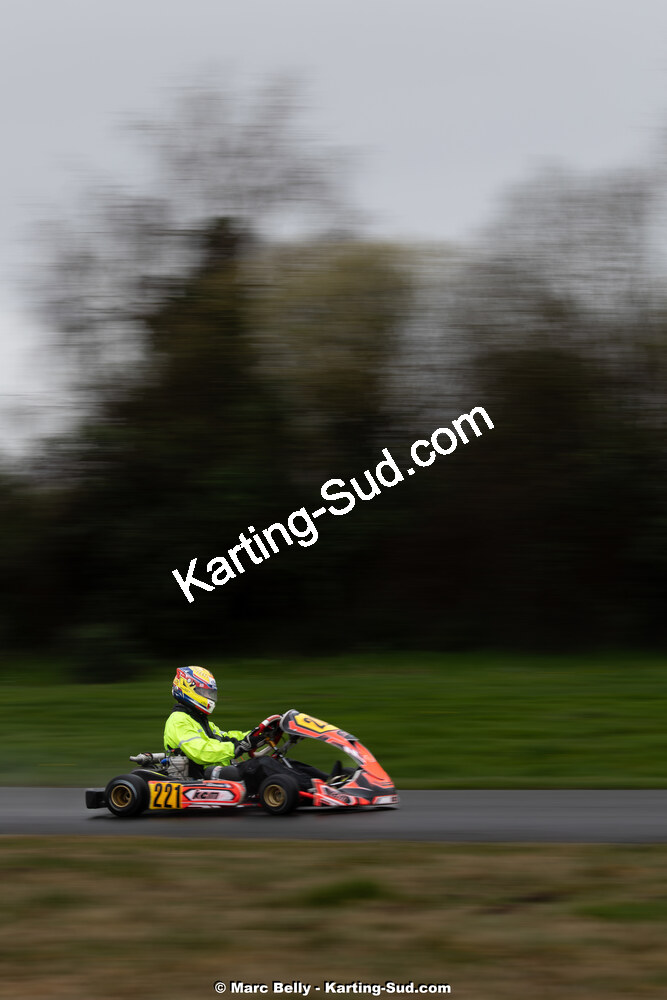 08/03/2026 : 1ère manche de l’Atlantic Trophée à Lescar (photos Marc Belly) 2026 — karting