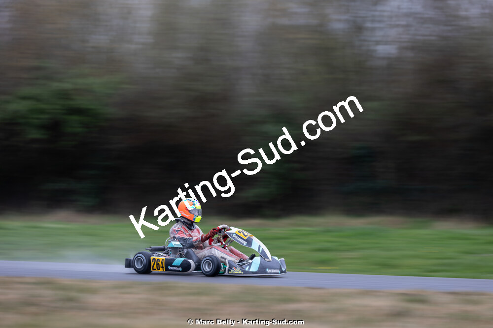 08/03/2026 : 1ère manche de l’Atlantic Trophée à Lescar (photos Marc Belly) 2026 — karting
