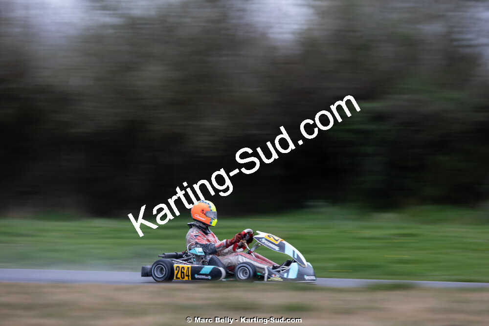 08/03/2026 : 1ère manche de l’Atlantic Trophée à Lescar (photos Marc Belly) 2026 — karting